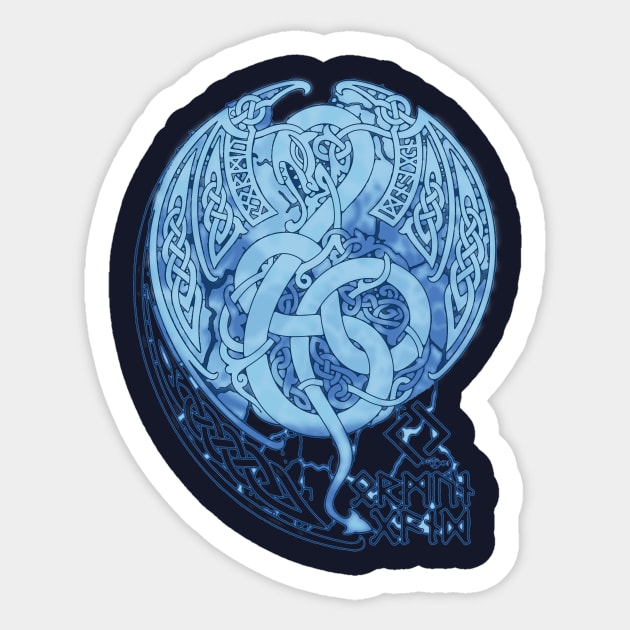 JORMUNGANDR Sticker by RAIDHO